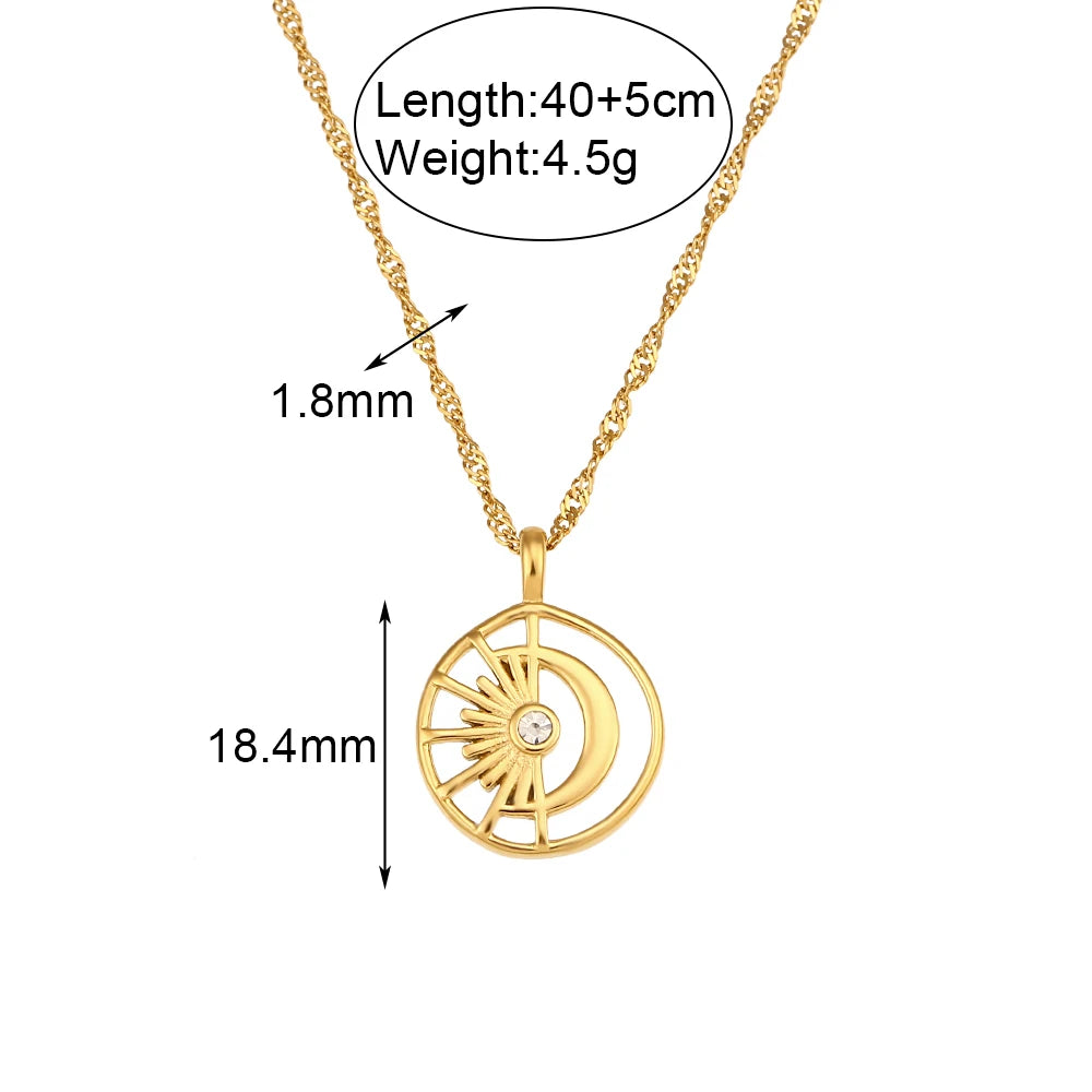 Selene – Collar de Acero Inoxidable