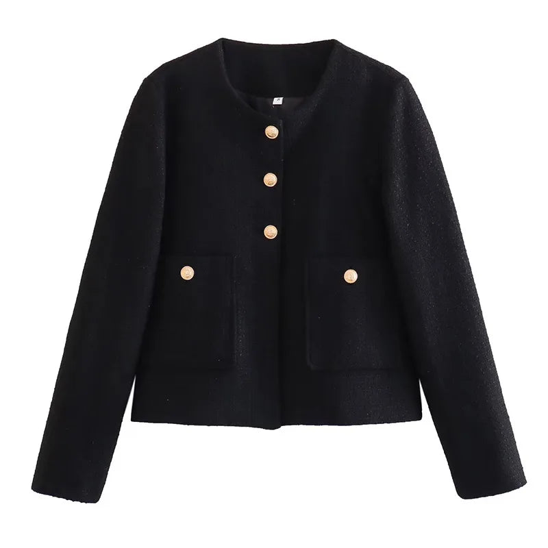 Eva - Chaqueta Corta Tweed