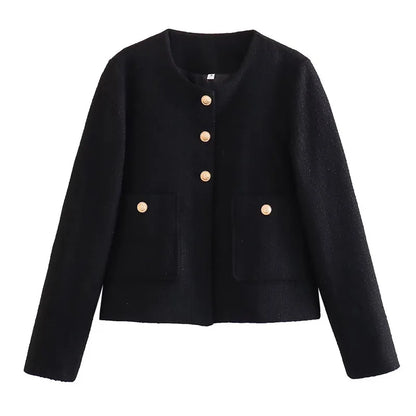 Eva - Chaqueta Corta Tweed