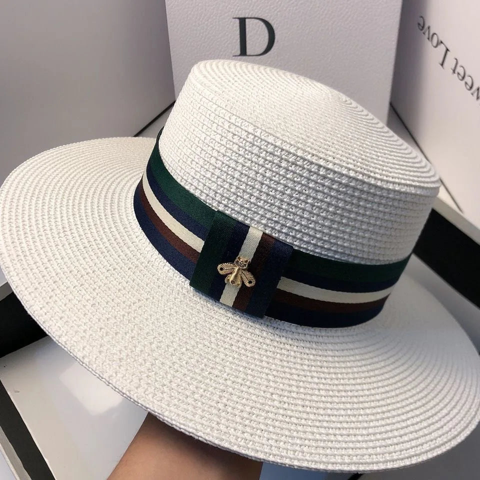 Livia – Sombrero de Paja de Ala Ancha