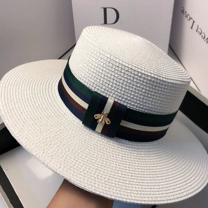 Livia – Sombrero de Paja de Ala Ancha