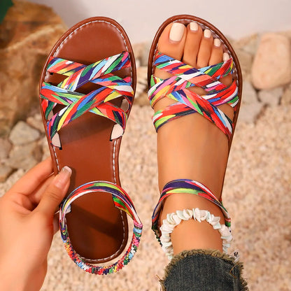 Sofia - Sandalias de tacón bajo