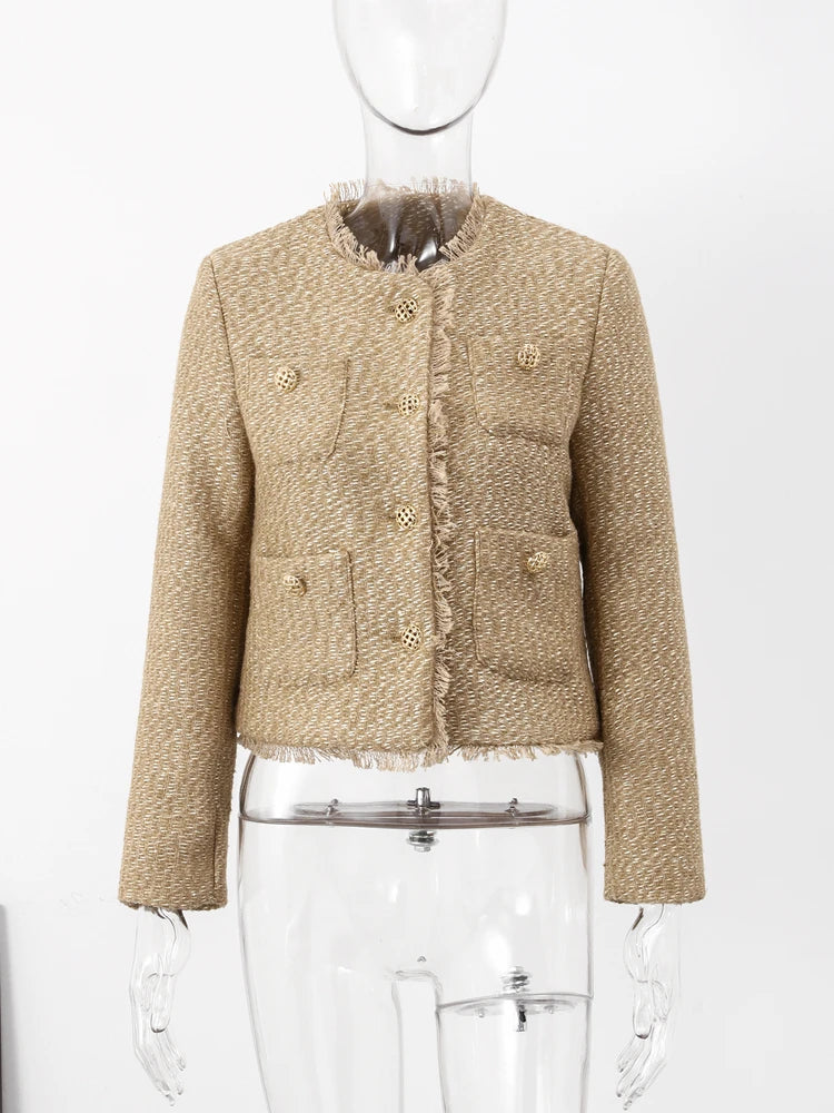 Eva - Chaqueta Corta Tweed
