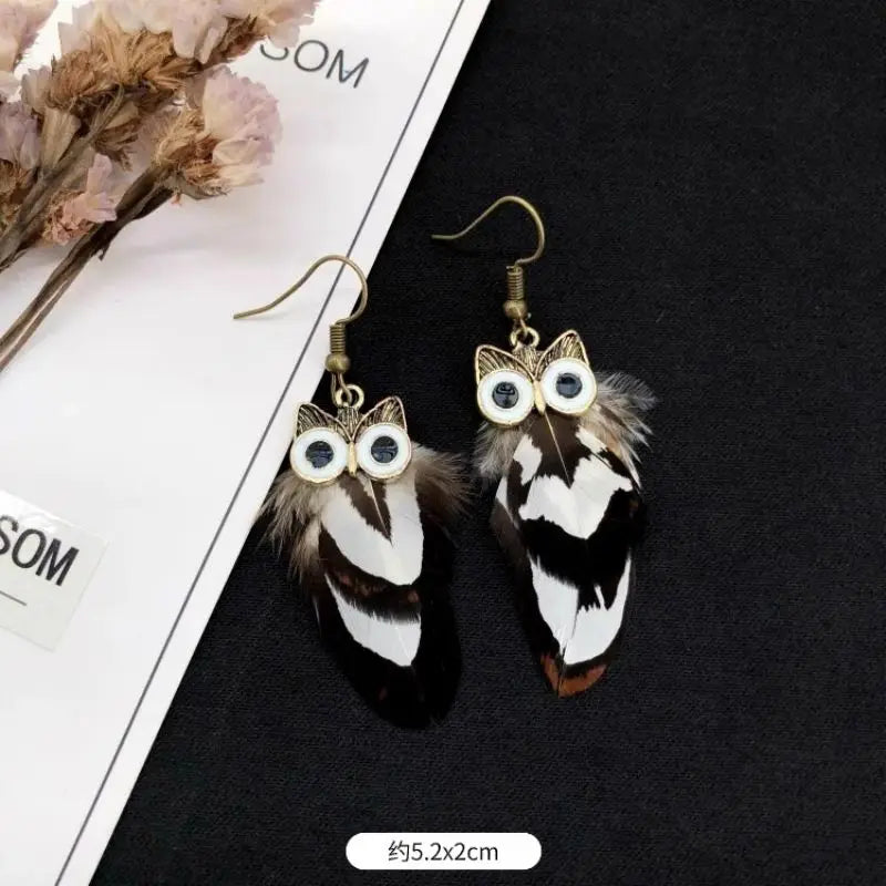 Aria – Pendientes de Pluma