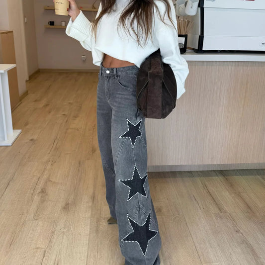 Daniela - Jeans Wide Star