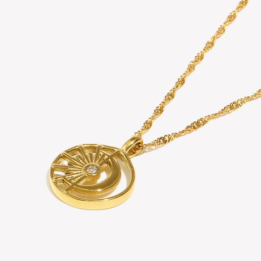 Selene – Collar de Acero Inoxidable