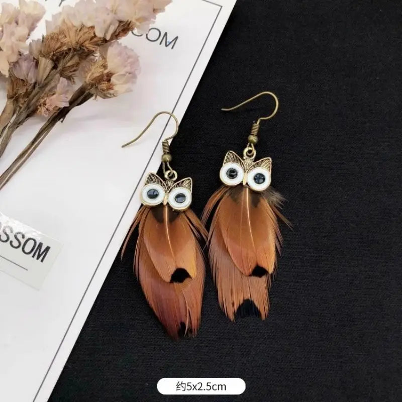 Aria – Pendientes de Pluma