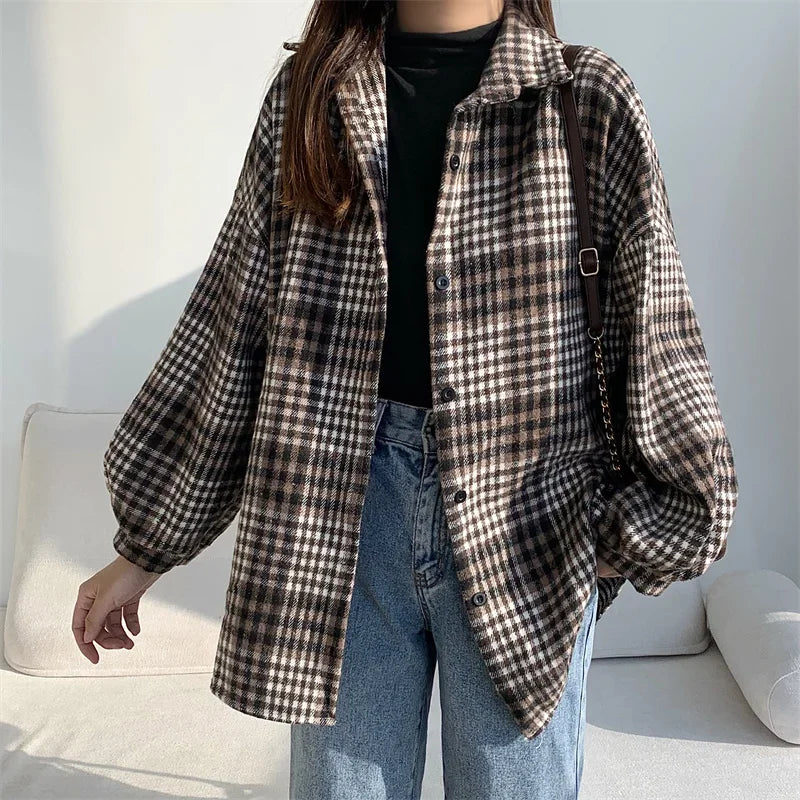 Abril - Camisa de Cuadros