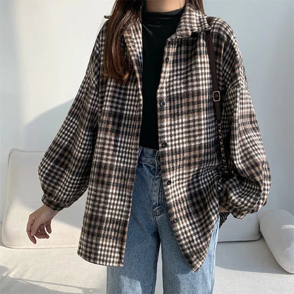 Abril - Camisa de Cuadros