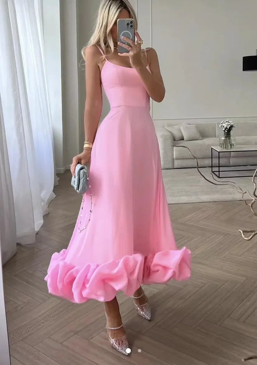 Vera - Vestido Fiesta Sin Espalda