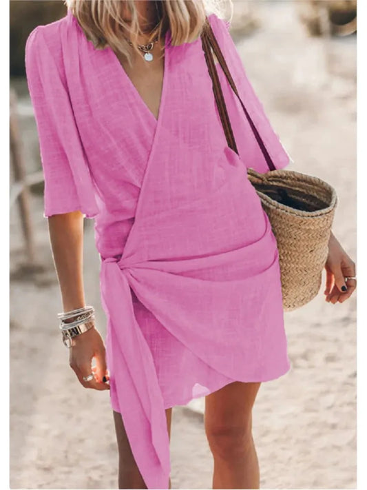 Ona - Vestido Manga Corta