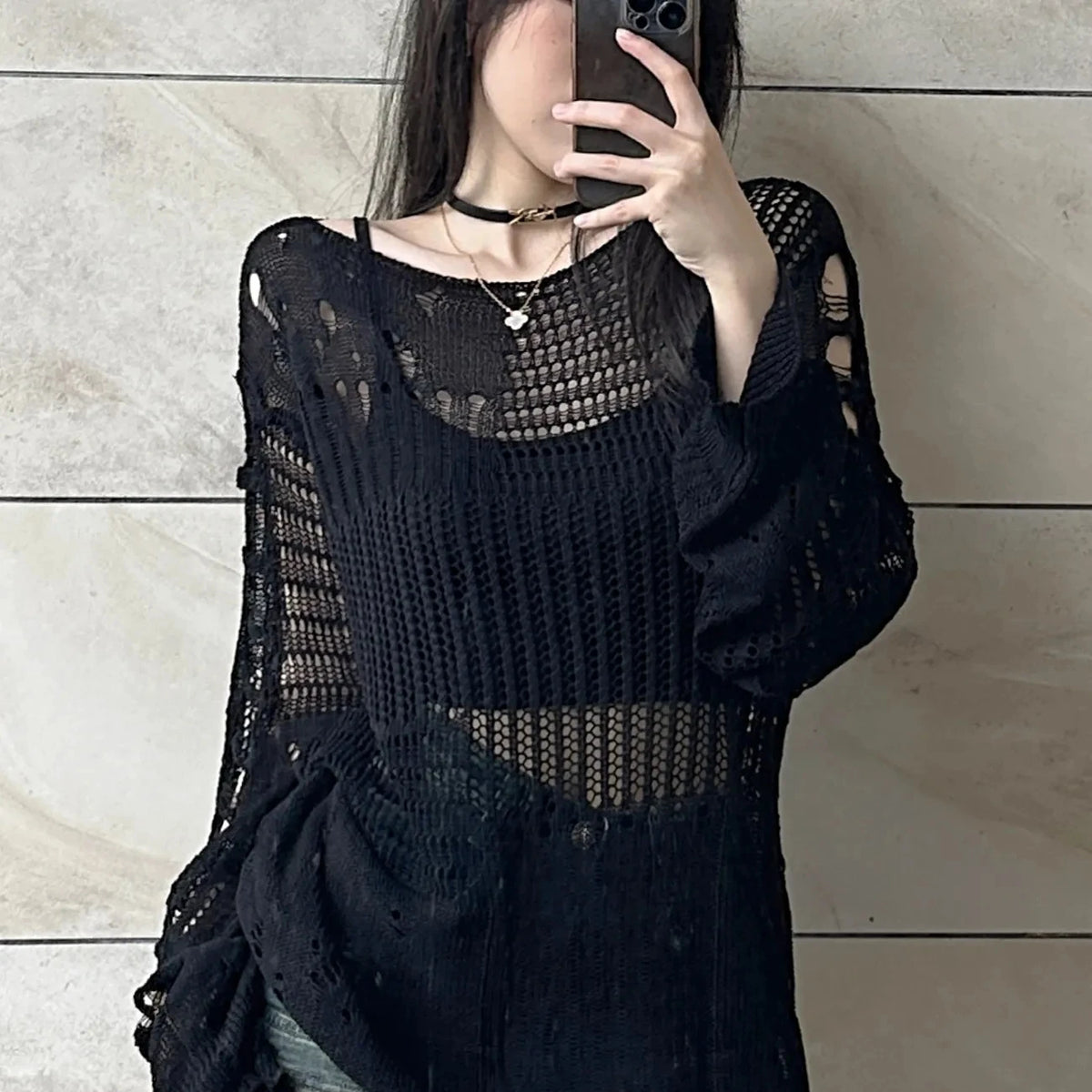 Noctis - Cárdigan Corte Oversize