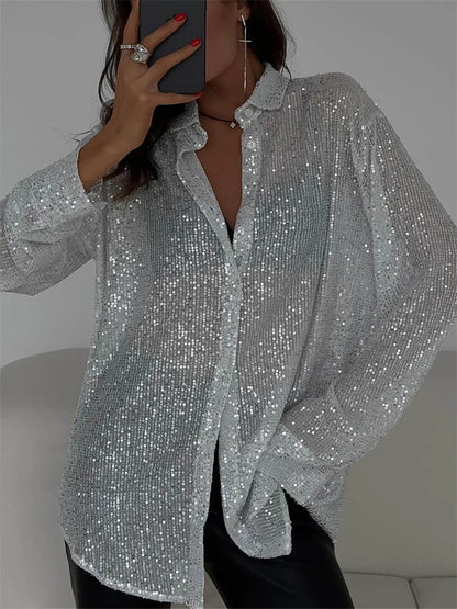 Adriana - Blusa Brillo Sutil