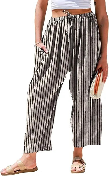 Sofia - Pantalones Rayados Mujer