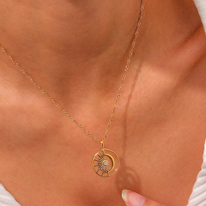 Selene – Collar de Acero Inoxidable