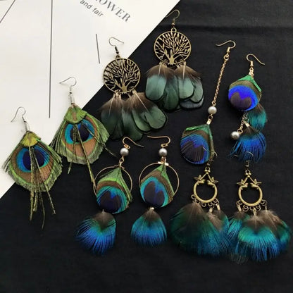Aria – Pendientes de Pluma