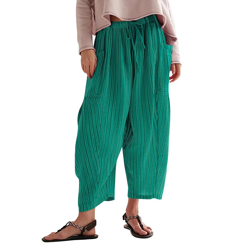 Sofia - Pantalones Rayados Mujer