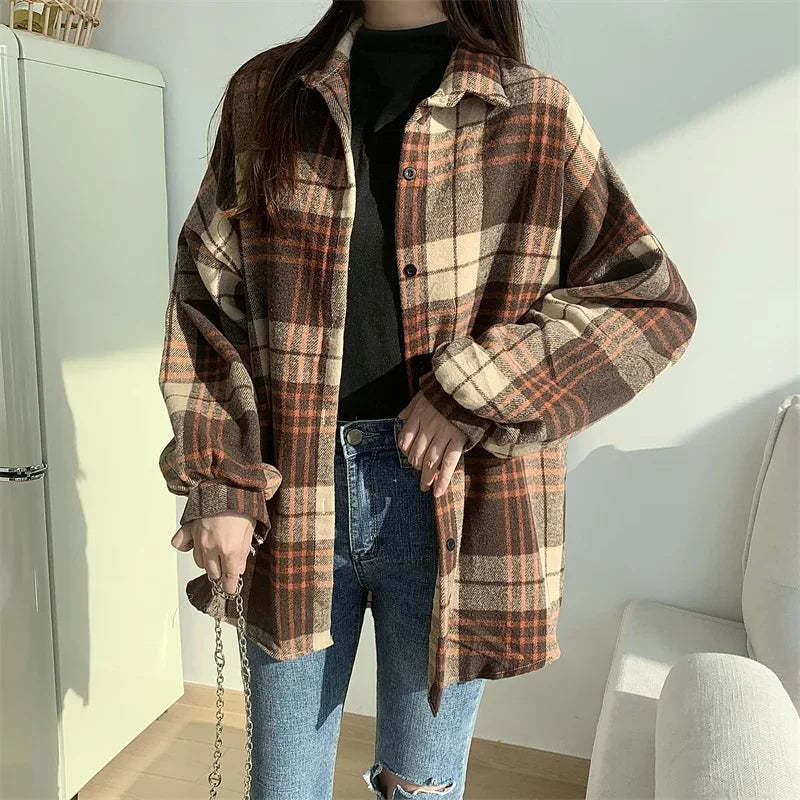 Abril - Camisa de Cuadros