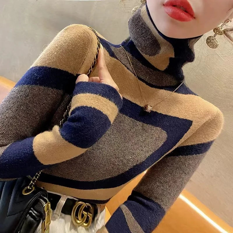 Luna - Sweater Geométrico Elegante