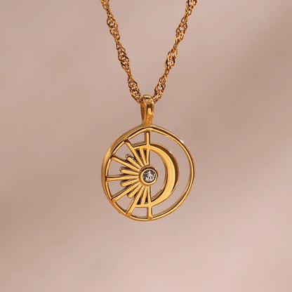 Selene – Collar de Acero Inoxidable