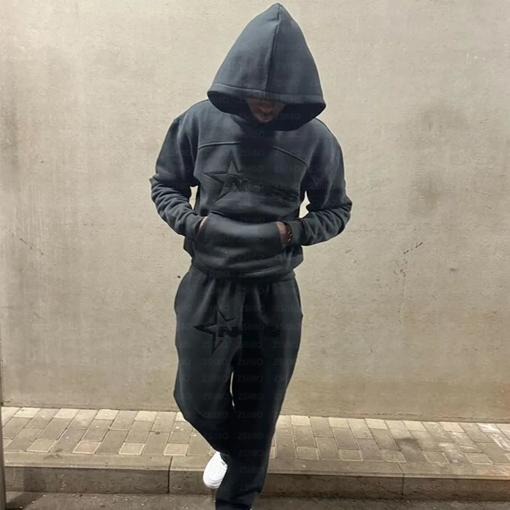 Sudadera y Pantalón Harajuku