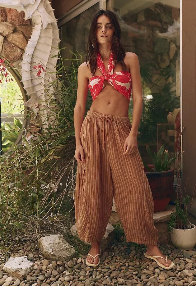 Sofia - Pantalones Rayados Mujer