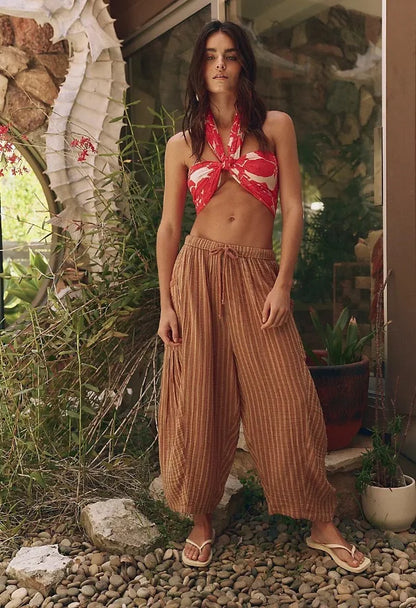 Sofia - Pantalones Rayados Mujer