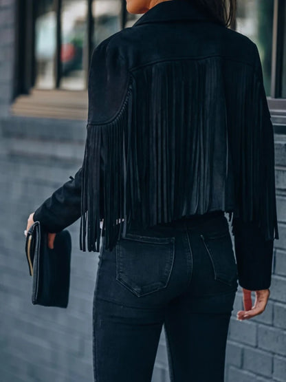 Mia - Bomber Con Flecos