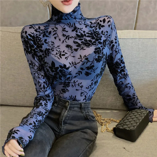 Chloe - Top Transparente Ajustado
