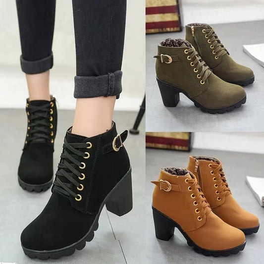 Leyla - Botas con tacón